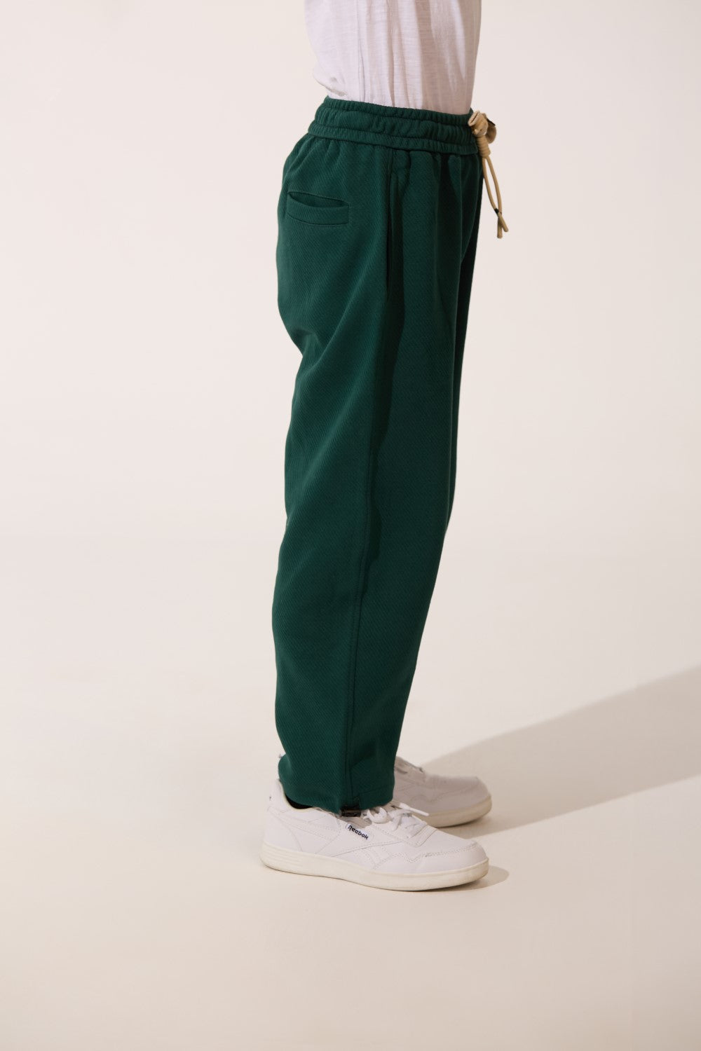 Basic Oversized Drawstring Boys Sweatpants