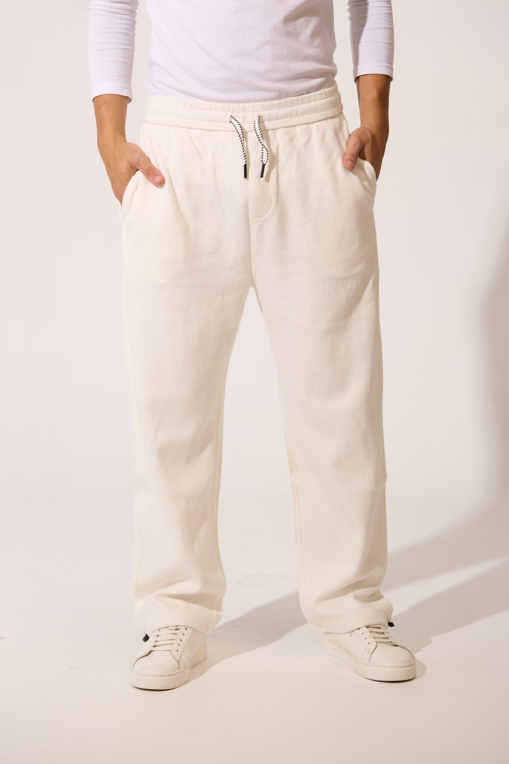 Basic Milton Wide Leg Men Sweatpants