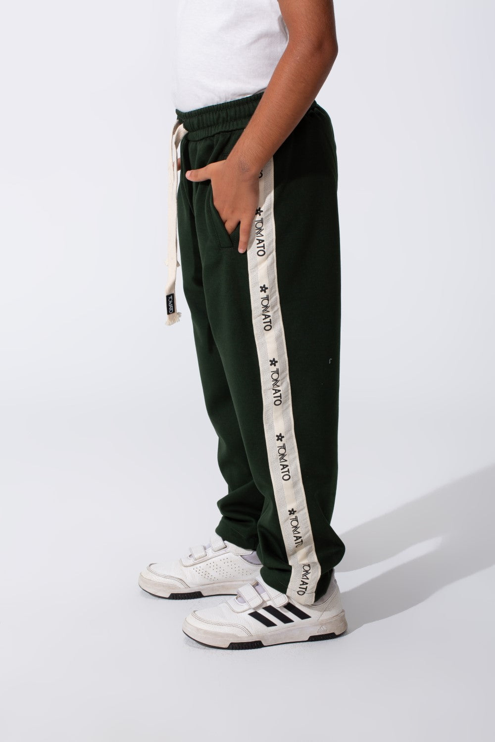 Side Tape Oversized Boy's Sweatpants