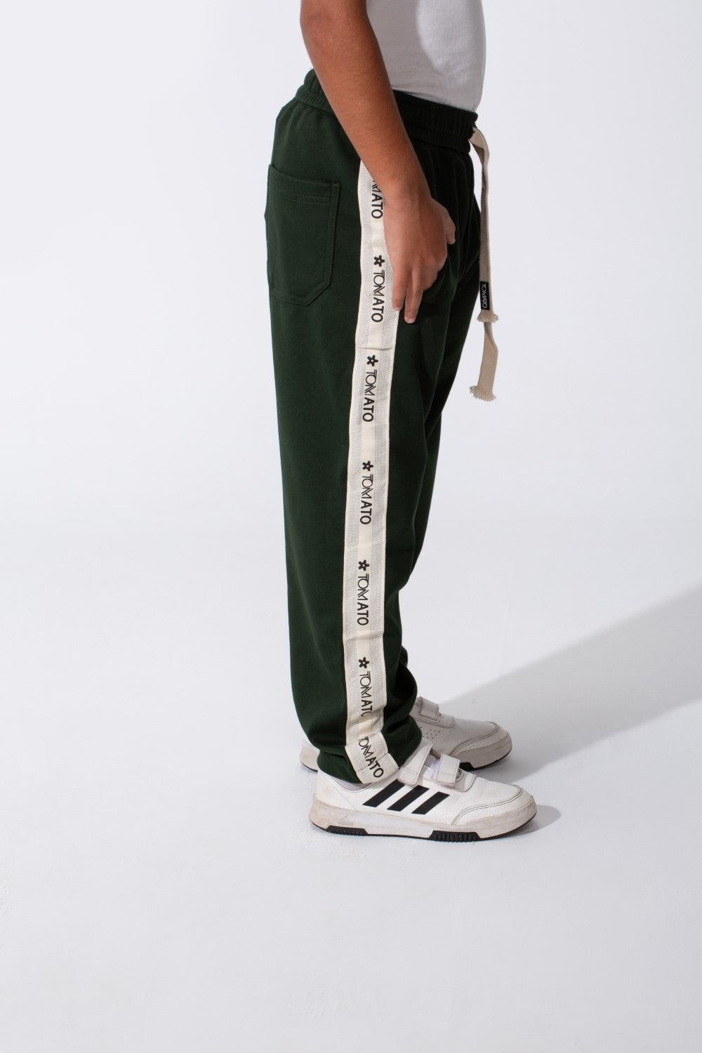 Side Tape Oversized Boy's Sweatpants