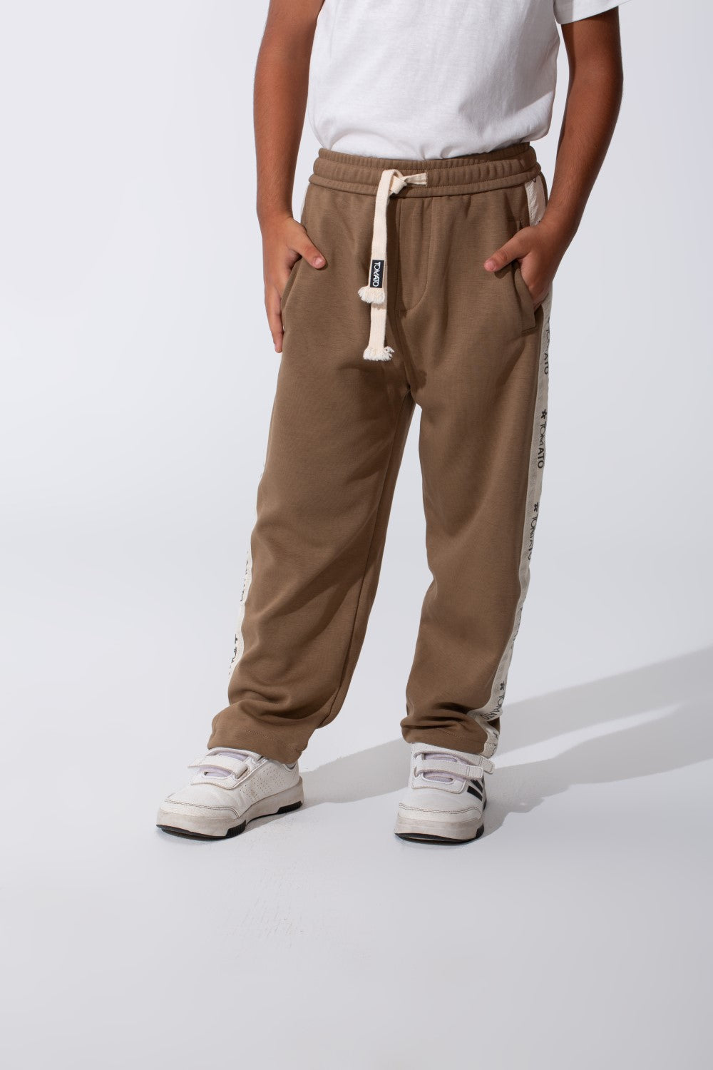 Side Tape Oversized Boy's Sweatpants