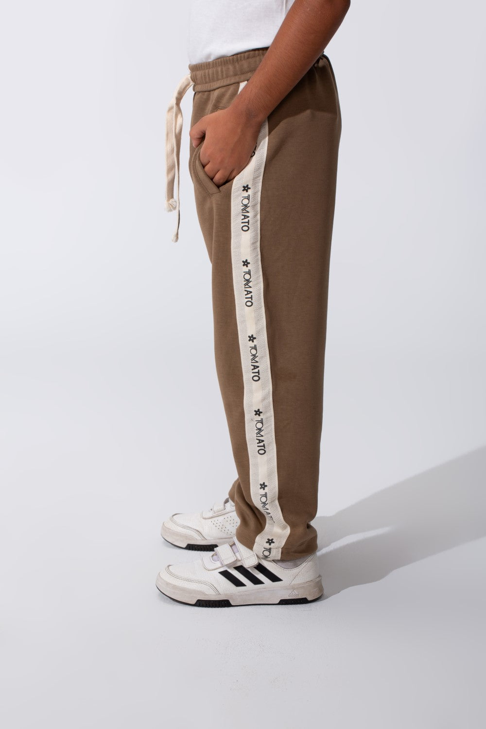 Side Tape Oversized Boy's Sweatpants