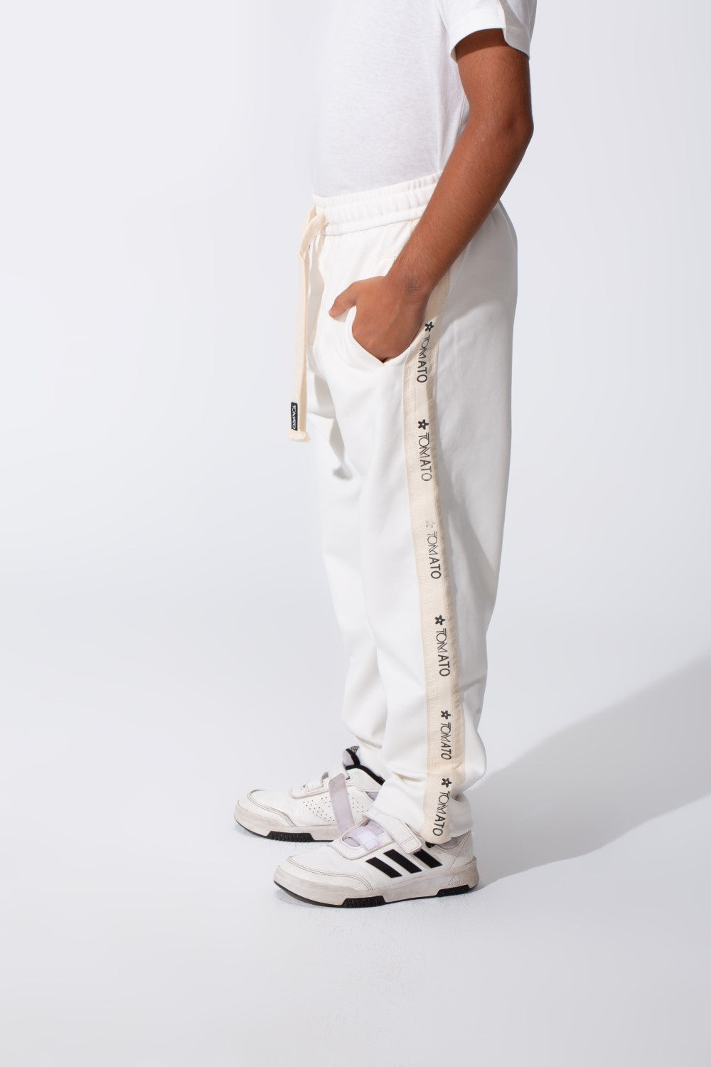 Side Tape Oversized Boy's Sweatpants