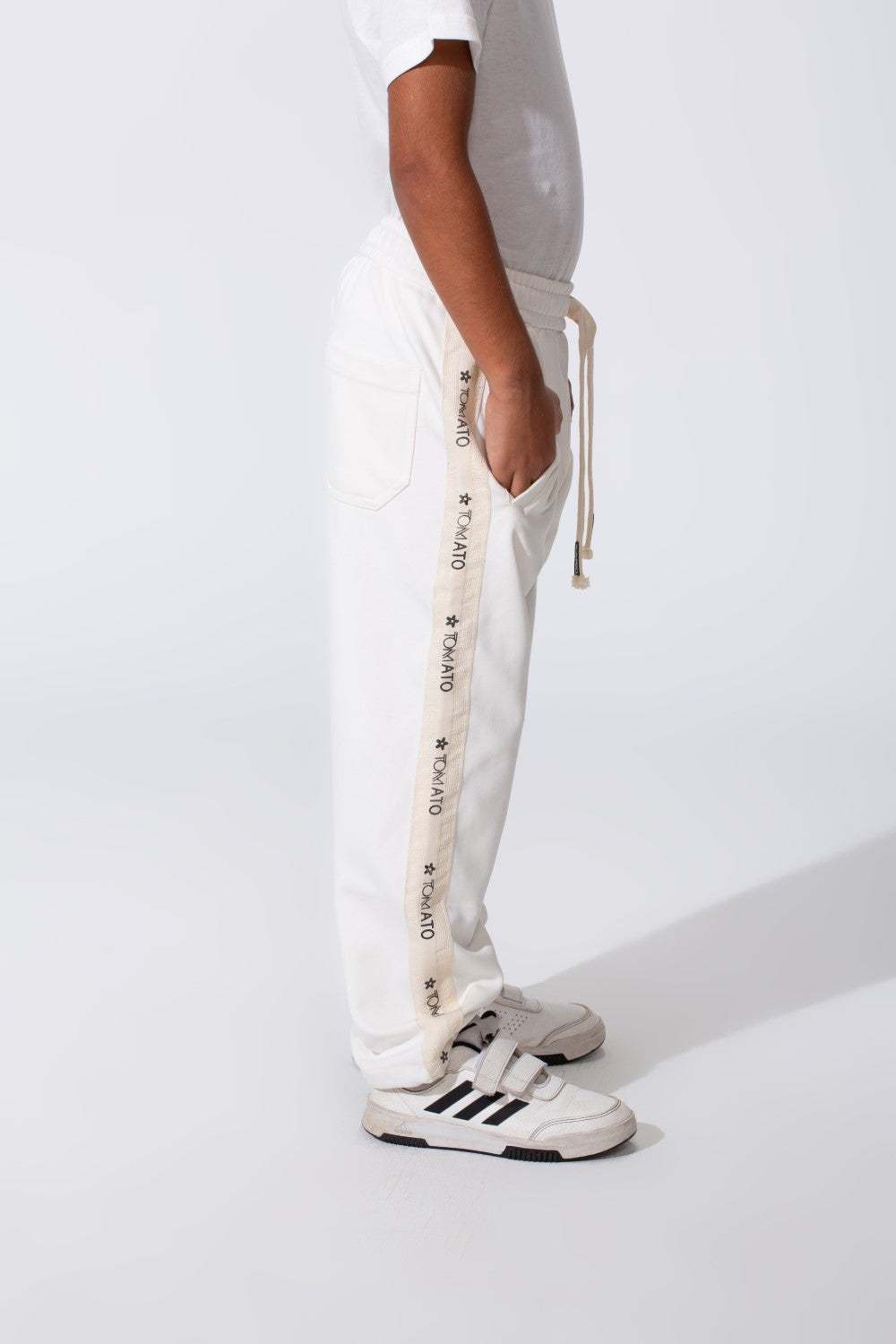 Side Tape Oversized Boy's Sweatpants