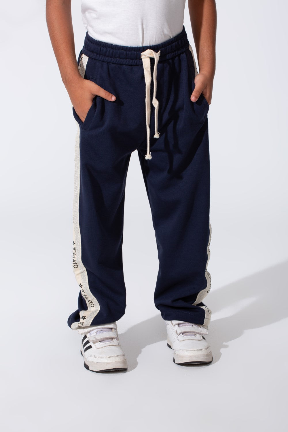 Side Tape Oversized Boy's Sweatpants