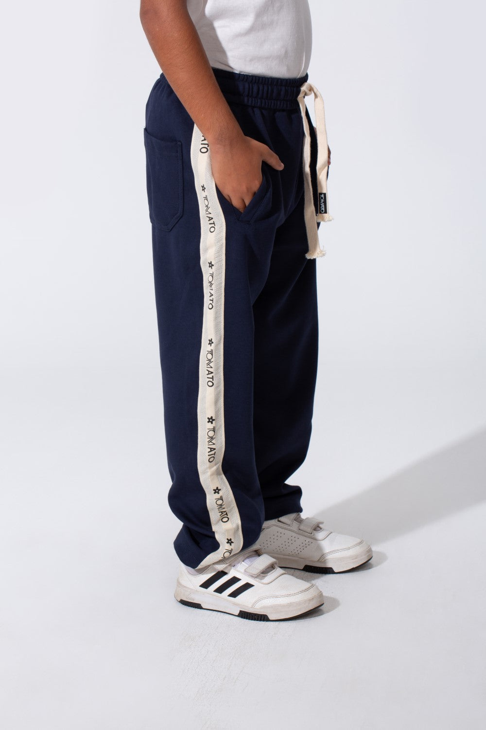Side Tape Oversized Boy's Sweatpants
