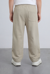 Boy's Oversize Sweatpants Embossed Side Logo
