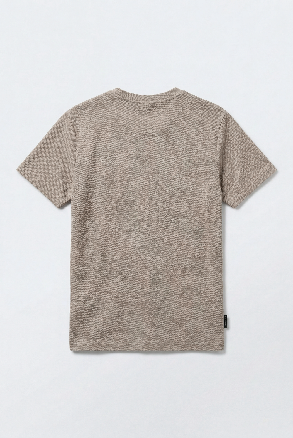 Men’s Micro Knit Surface Detail Versatile Slim Fit T-Shirt