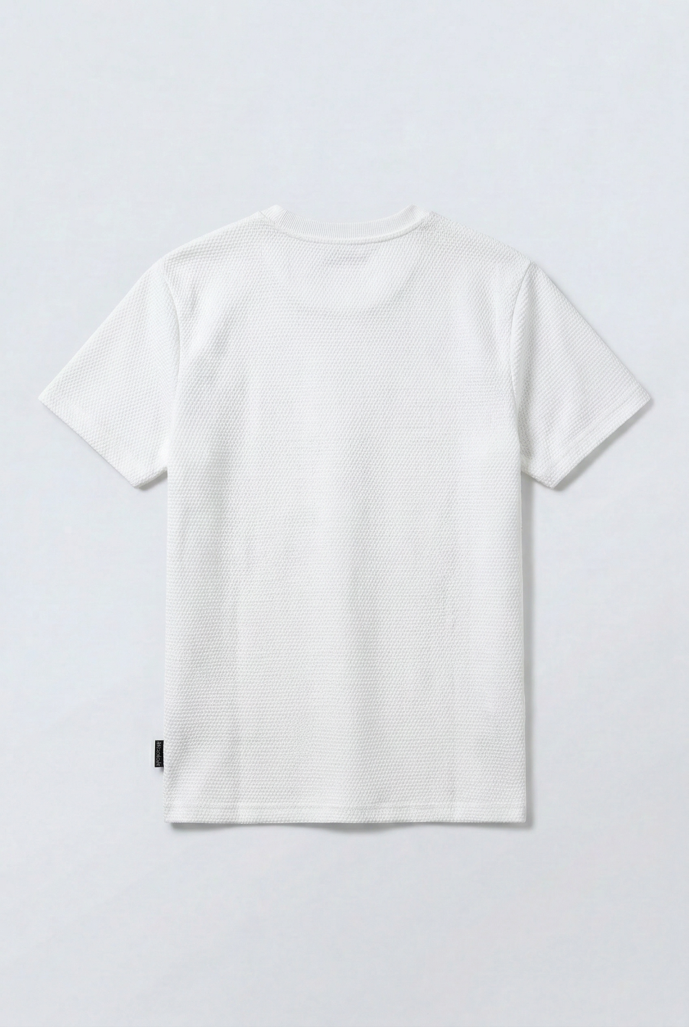 Men’s Micro Knit Surface Detail Versatile Slim Fit T-Shirt