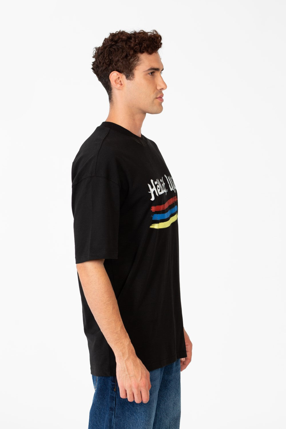 Men’s Street T-Shirt Bold Chest Graphic