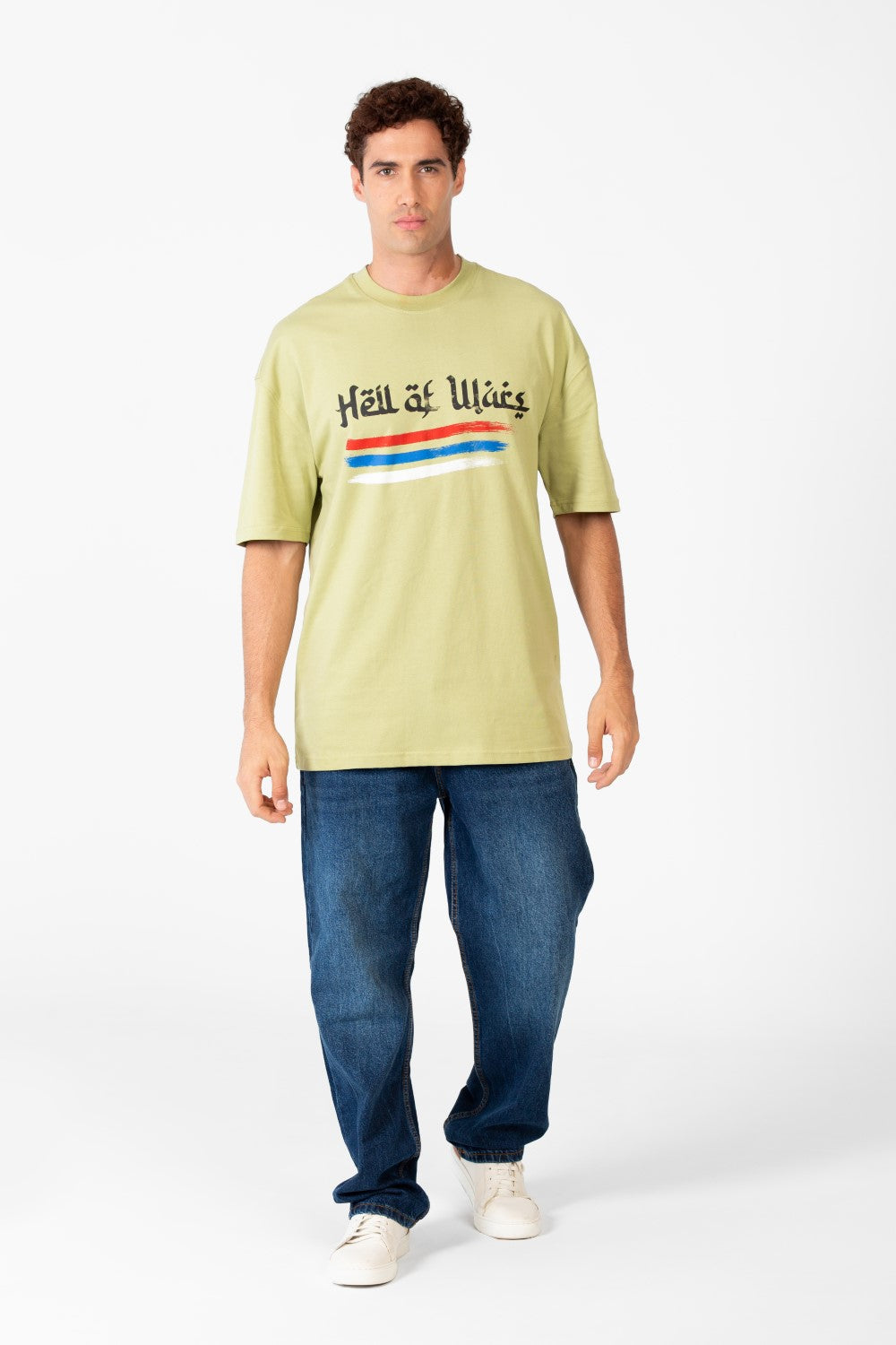 Men’s Street T-Shirt Bold Chest Graphic