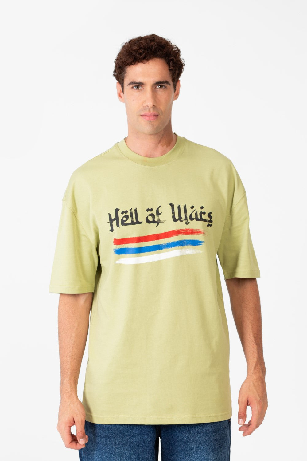 Men’s Street T-Shirt Bold Chest Graphic
