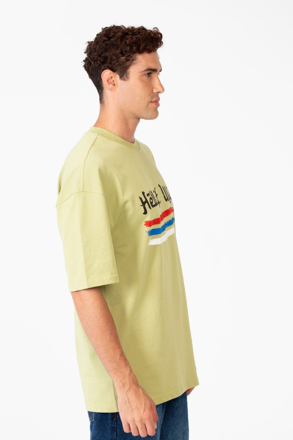 Men’s Street T-Shirt Bold Chest Graphic