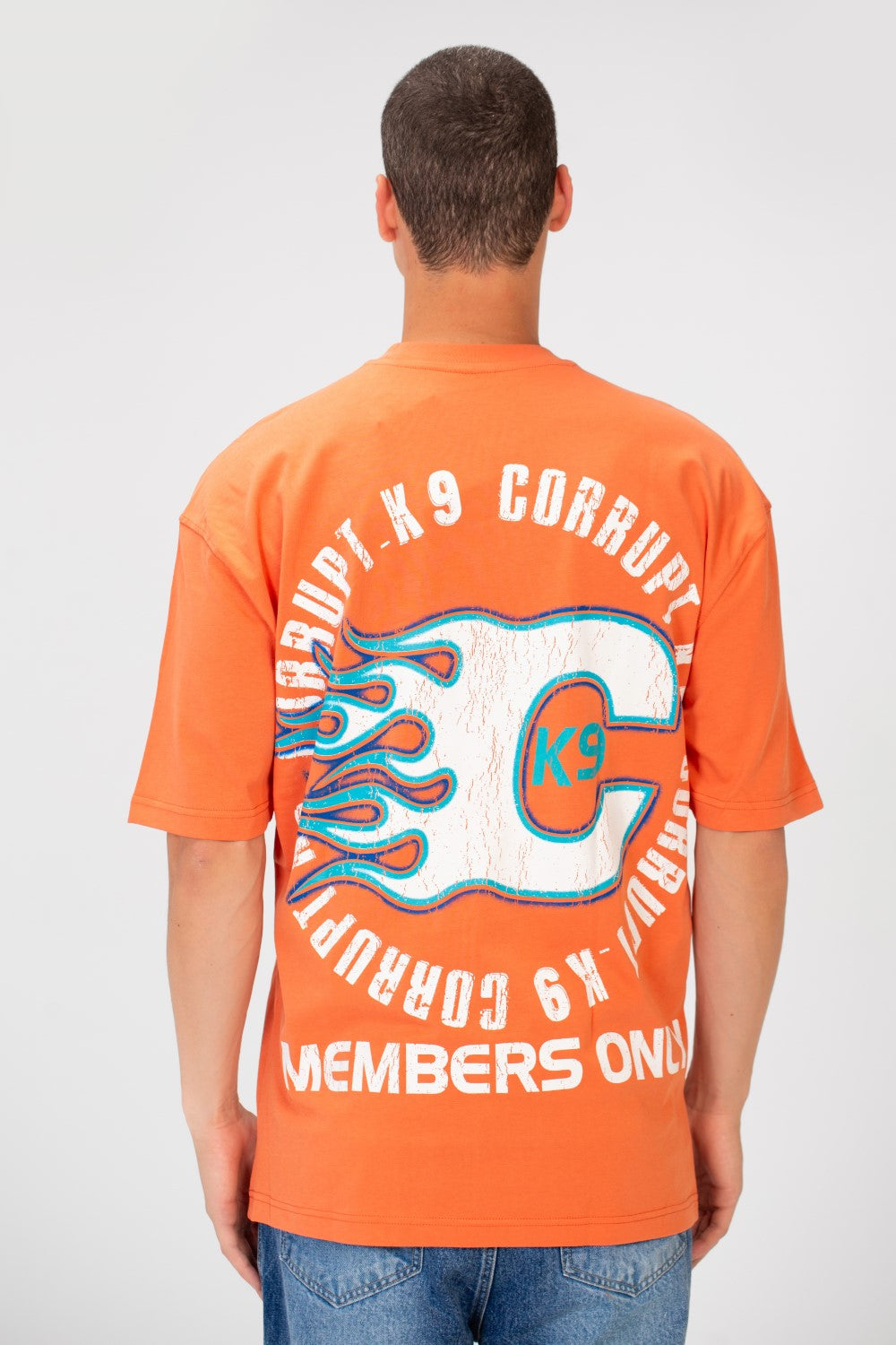 Men’s Street T-Shirt Front Back Statement Graphics