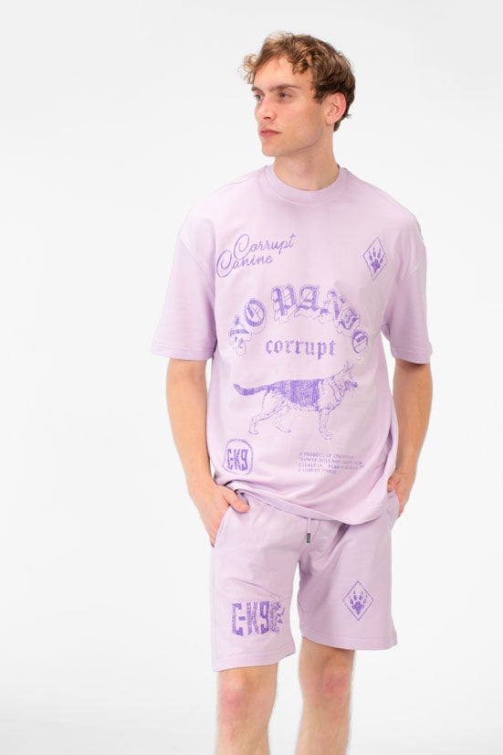 Men’s Multi Logo Gothic Detail CK9 T-Shirt