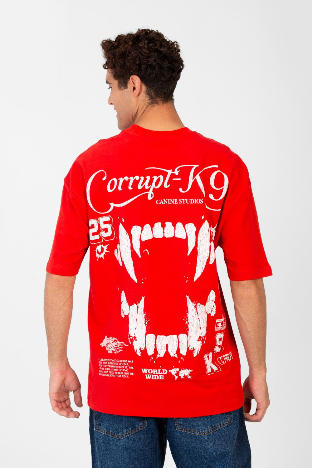 Men’s Graphic T-Shirt Massive Back Oversized Fit