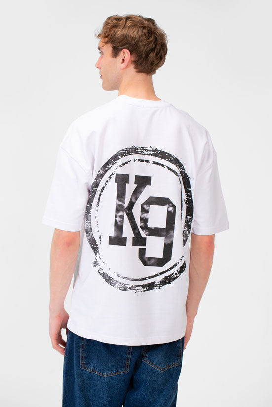 Men’s Oversized Fit Bold Front Typography T-Shirt