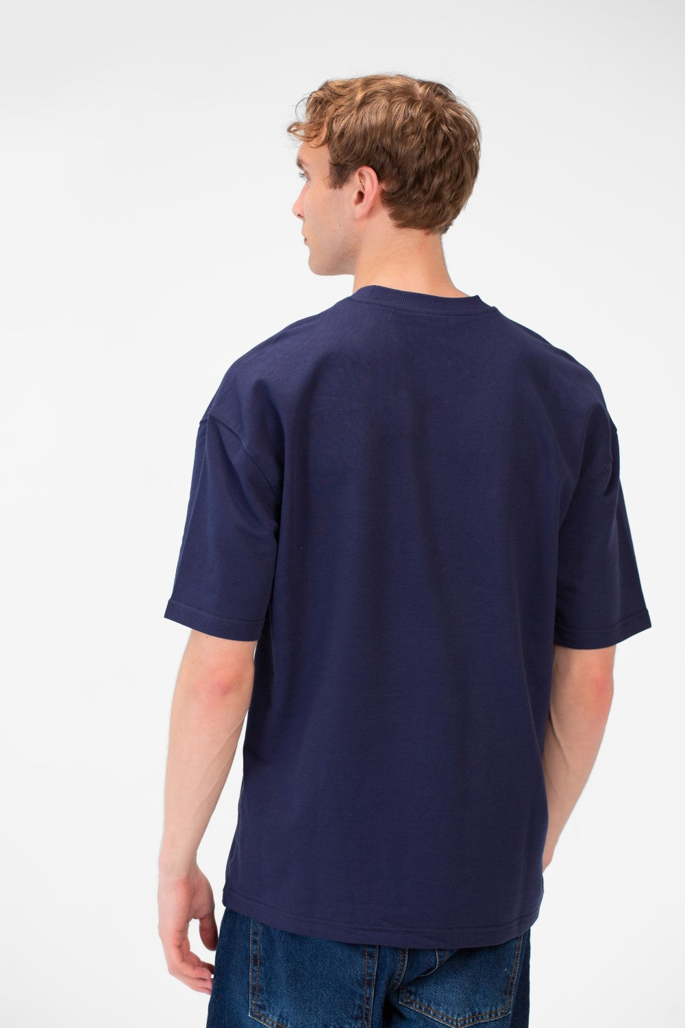 Men’s Oversized Fit T-Shirt Mixed Typography Artwork
