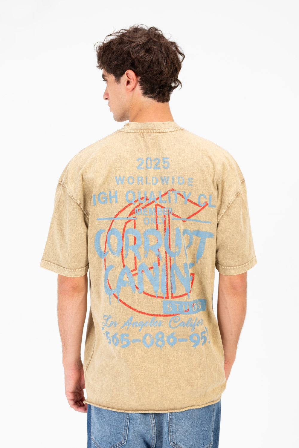 Men’s Vintage Street Finish Washed T-Shirt