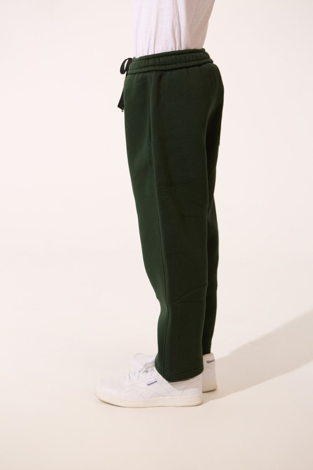 Elastic Waistband Oversized Basic Boys Sweatpants