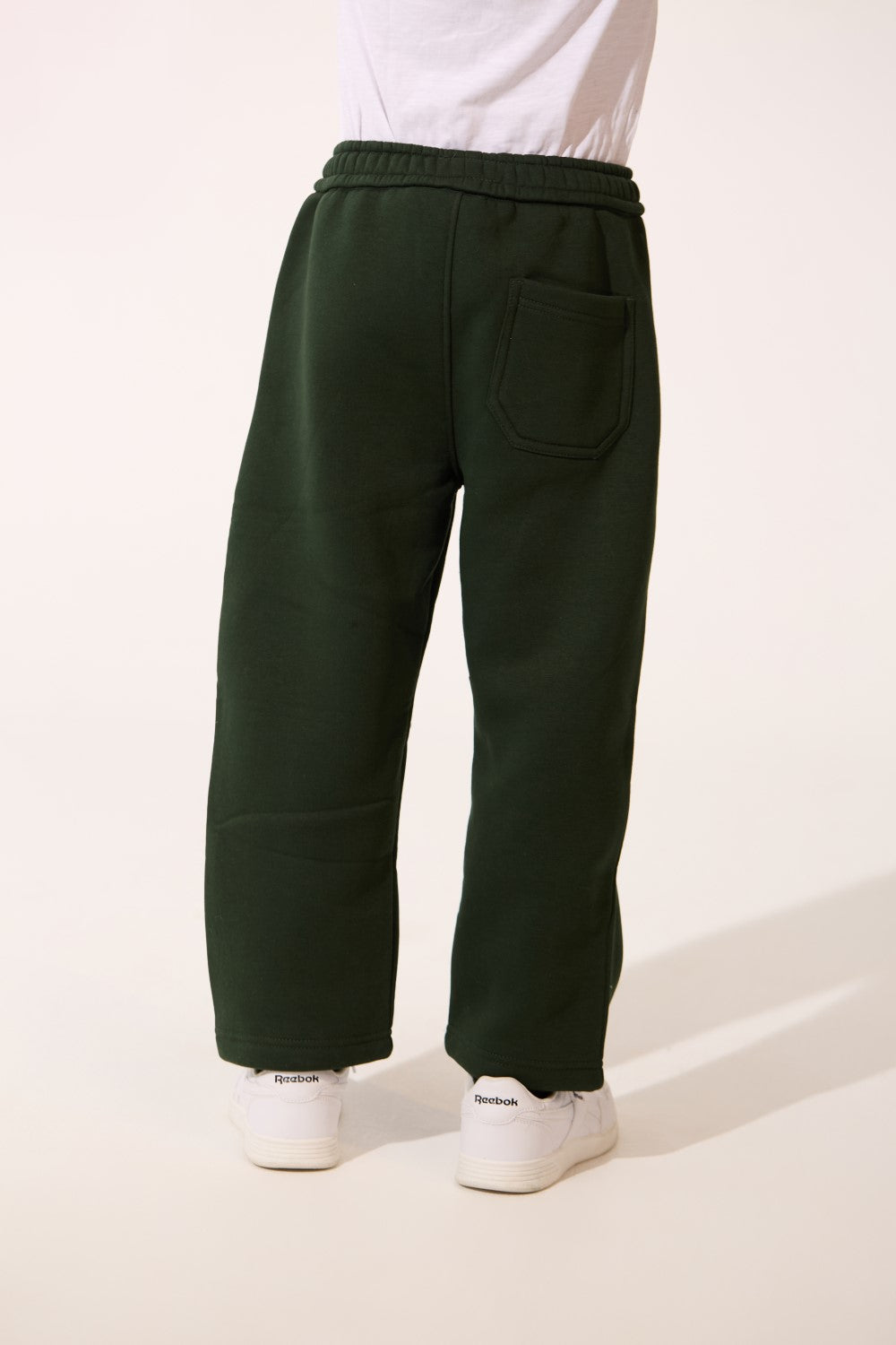 Elastic Waistband Oversized Basic Boys Sweatpants