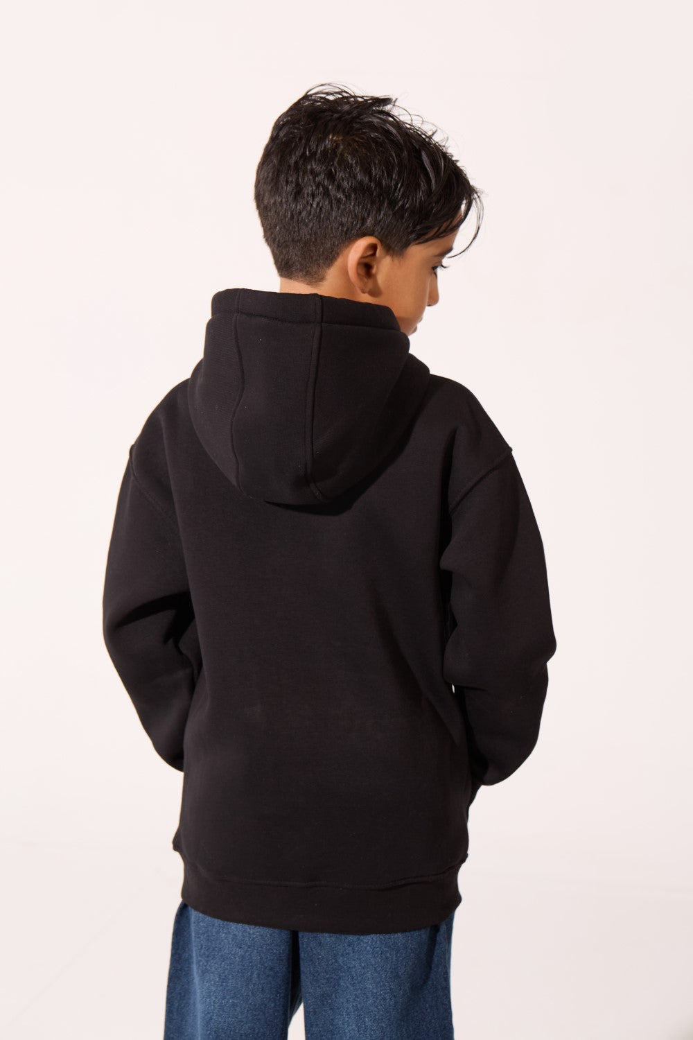 Oversized Plain Boy's Hoodie