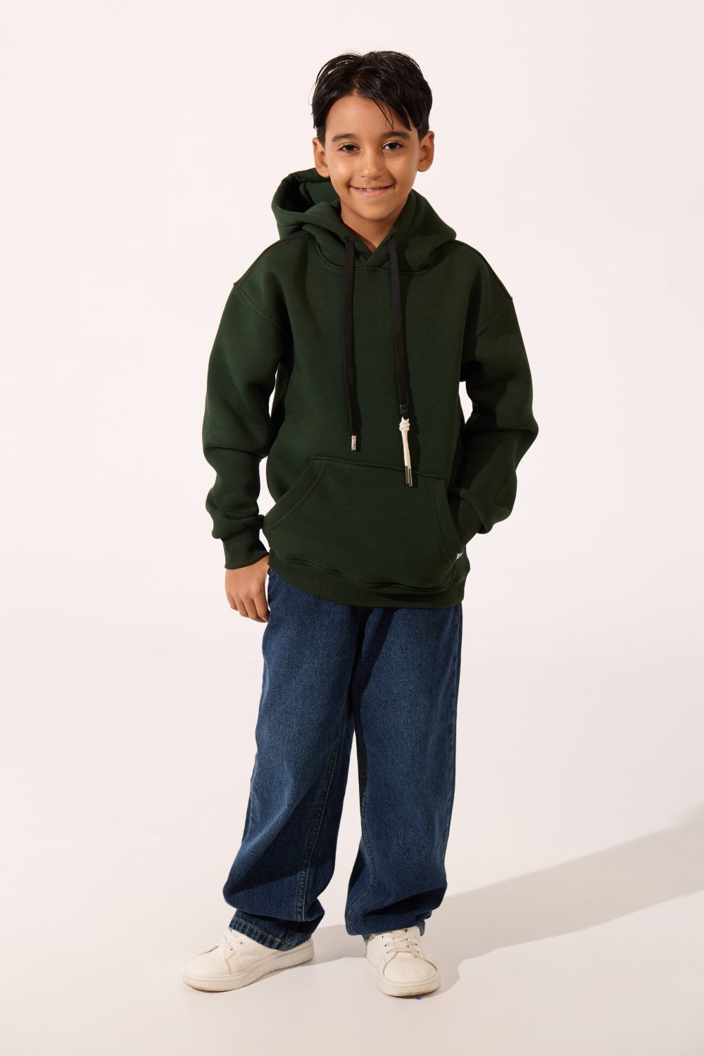 Oversized Plain Boy's Hoodie