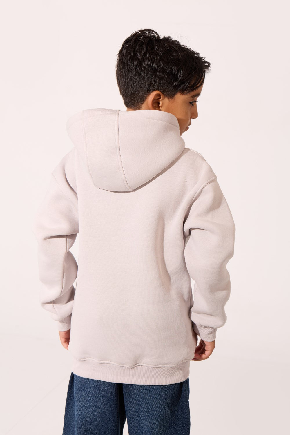 Oversized Plain Boy's Hoodie