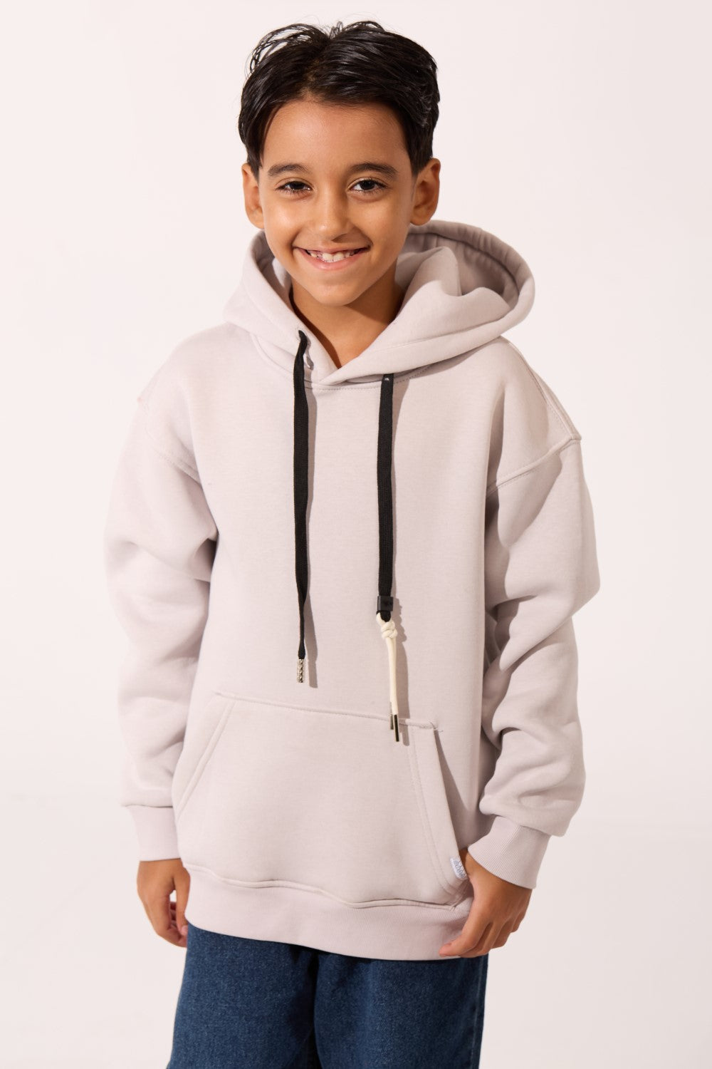 Oversized Plain Boy's Hoodie