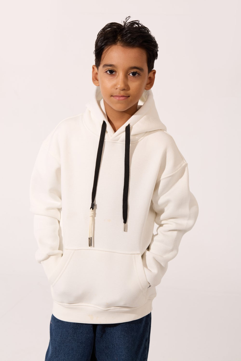 Oversized Plain Boy's Hoodie