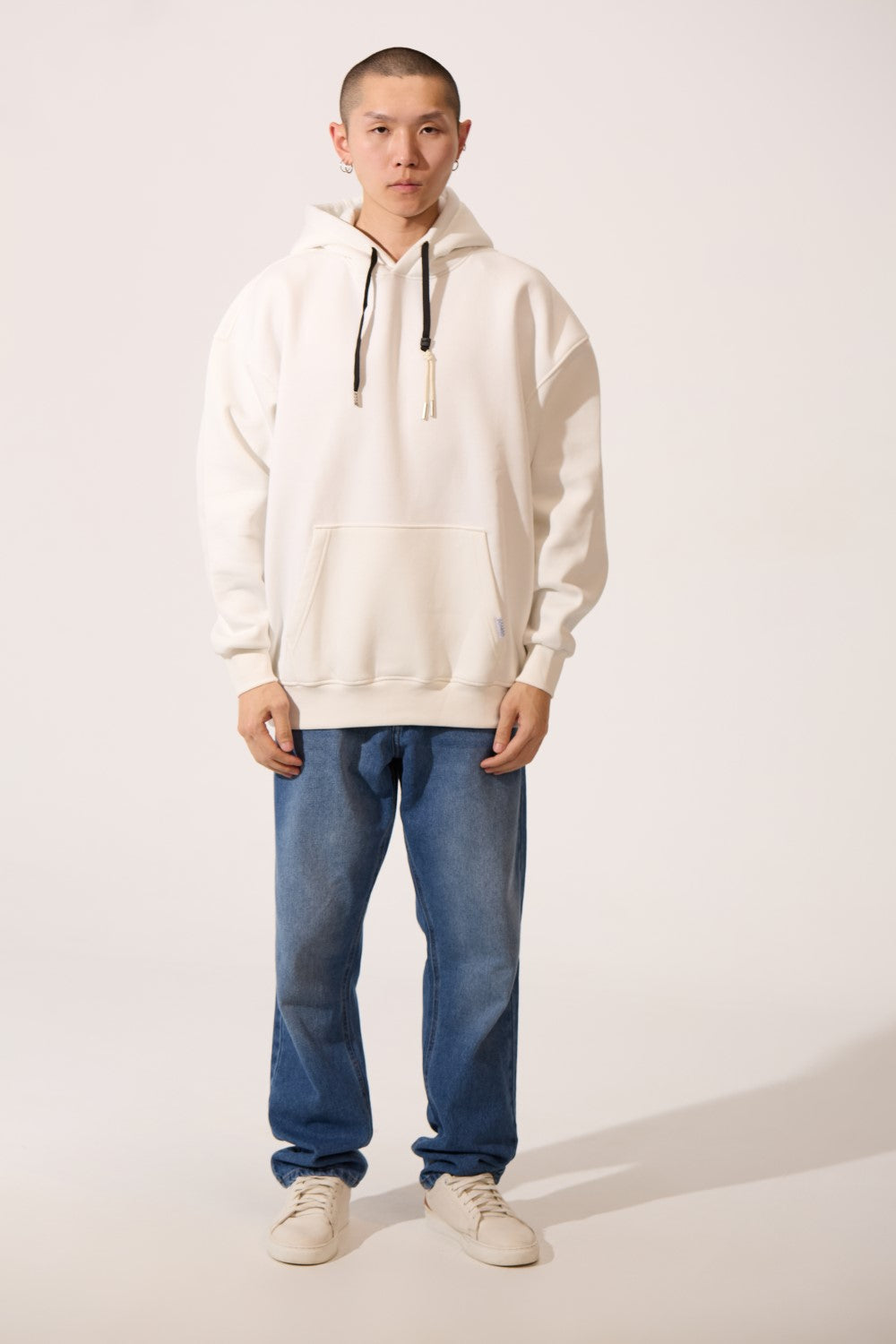 Men’s Draw Cord Hood Oversize Hoodie