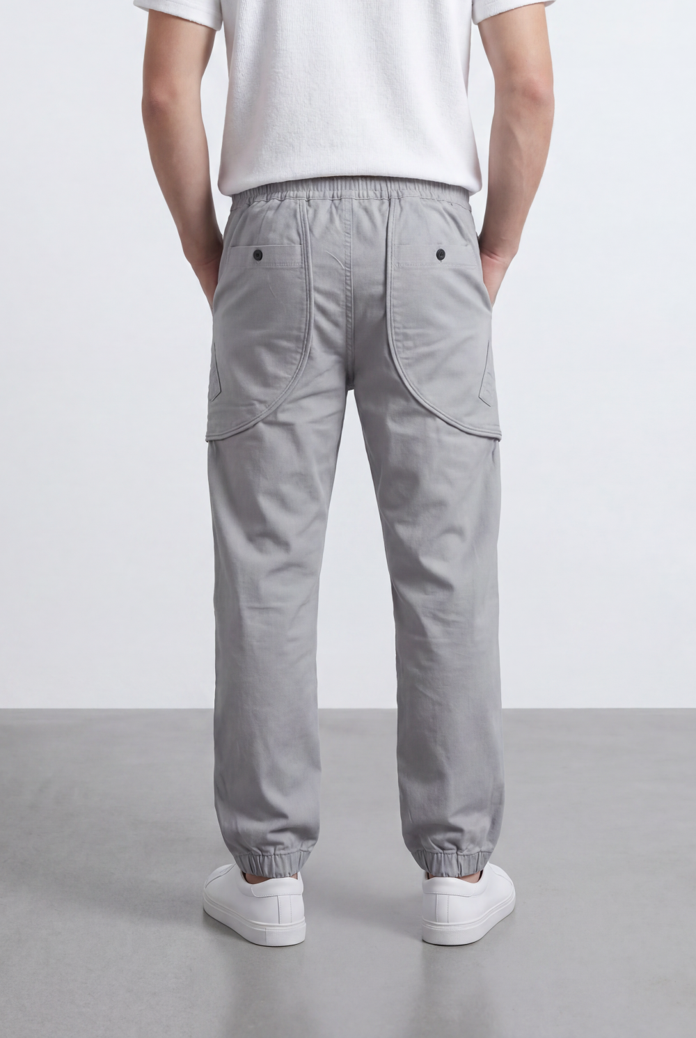 Men’s Jogger Pants Drawstring Waist Tapered Fit Casual Everyday Style