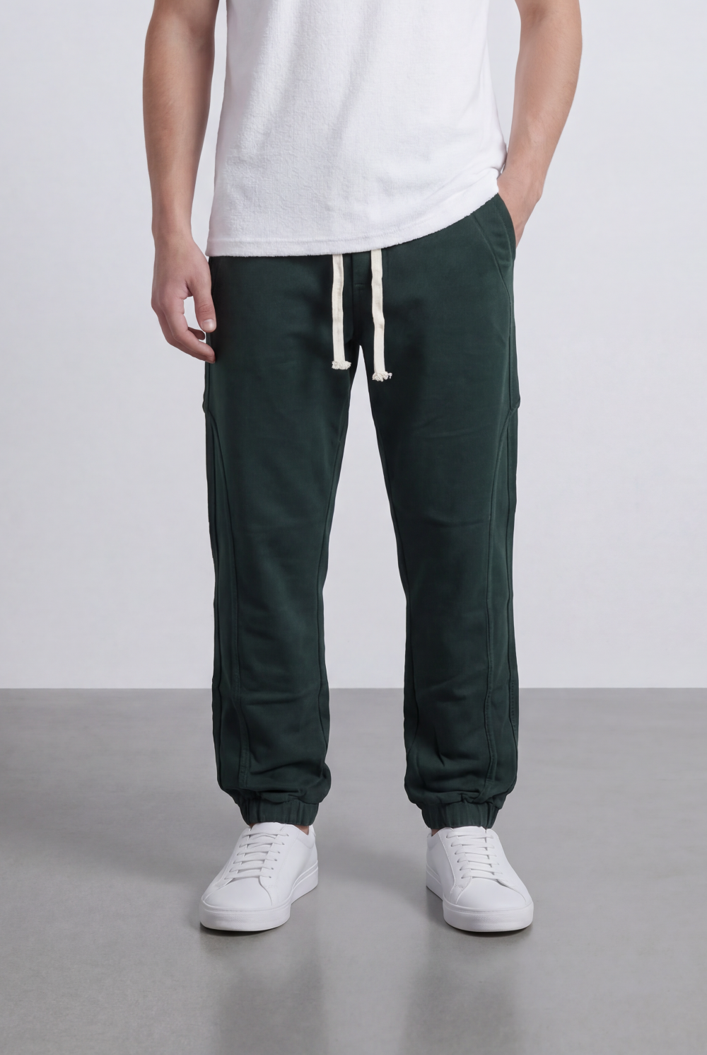 Men’s Jogger Pants Drawstring Waist Tapered Fit Casual Everyday Style
