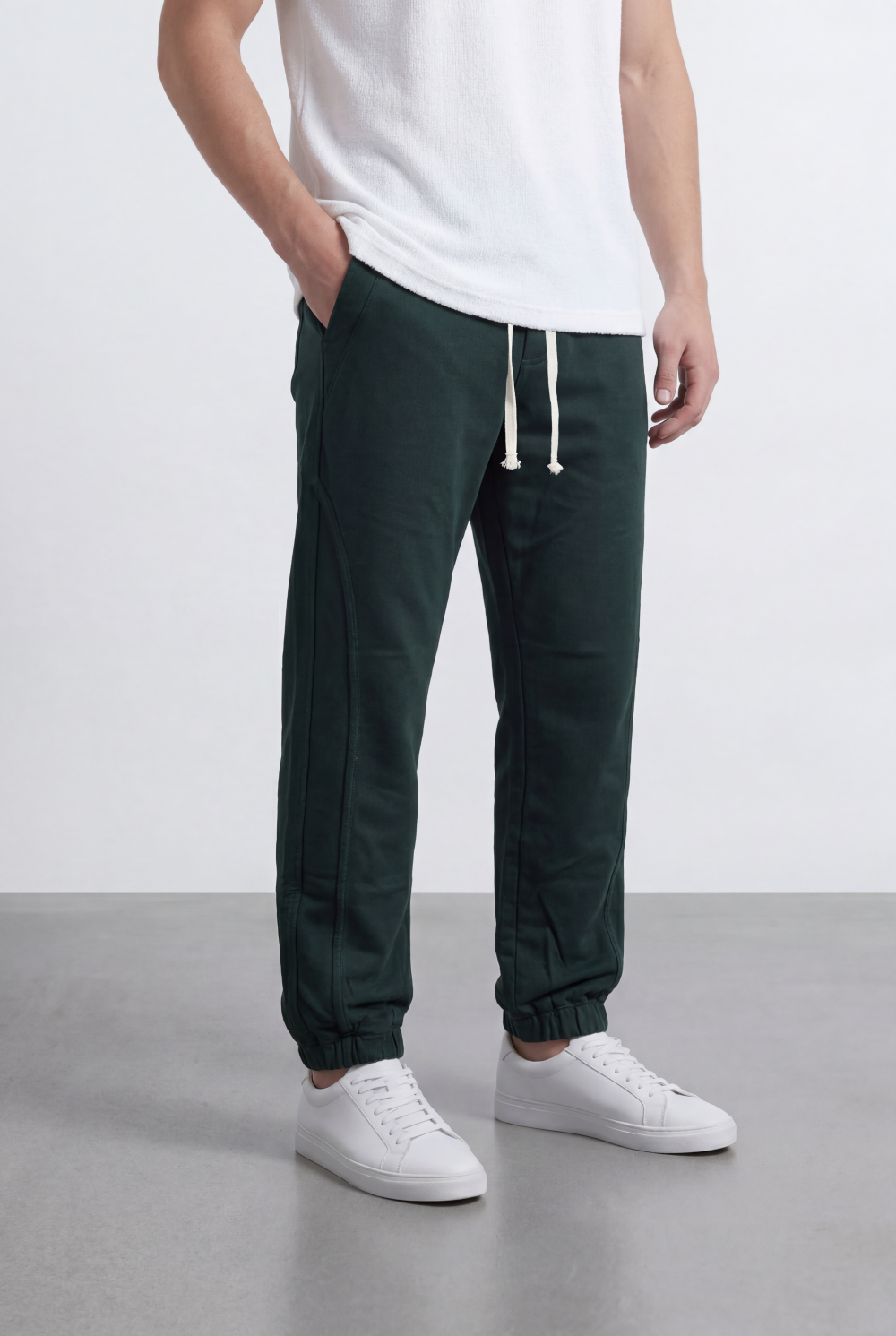 Men’s Jogger Pants Drawstring Waist Tapered Fit Casual Everyday Style