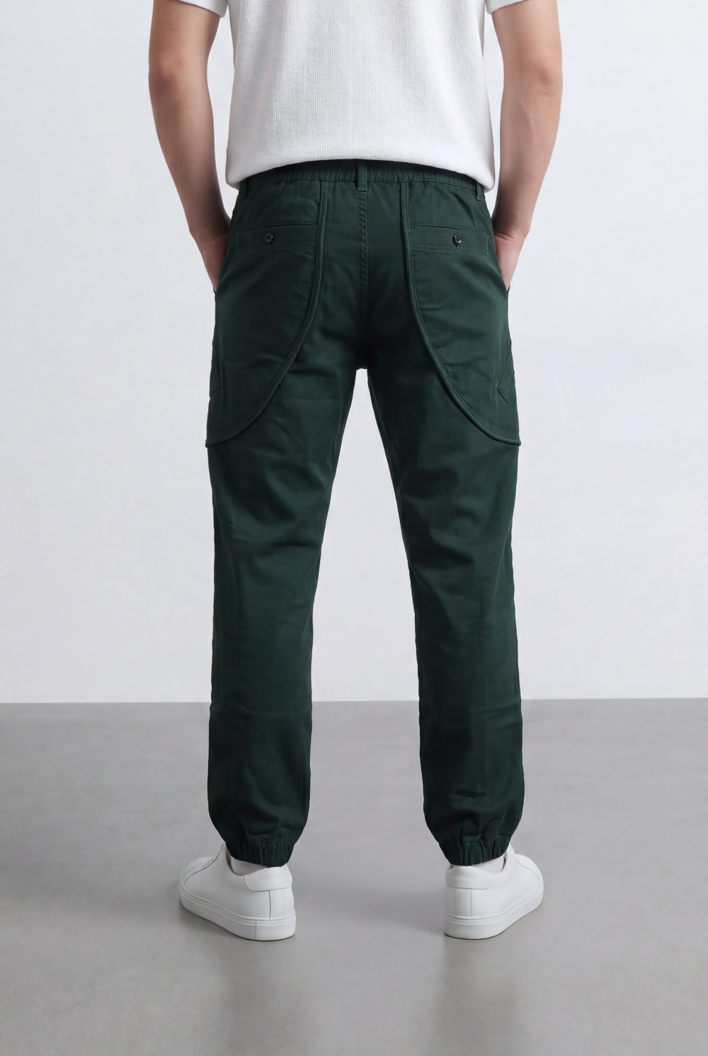 Men’s Jogger Pants Drawstring Waist Tapered Fit Casual Everyday Style