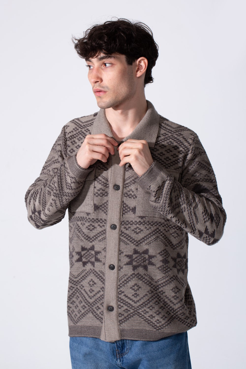 Winter Heritage Knit Men Sweater