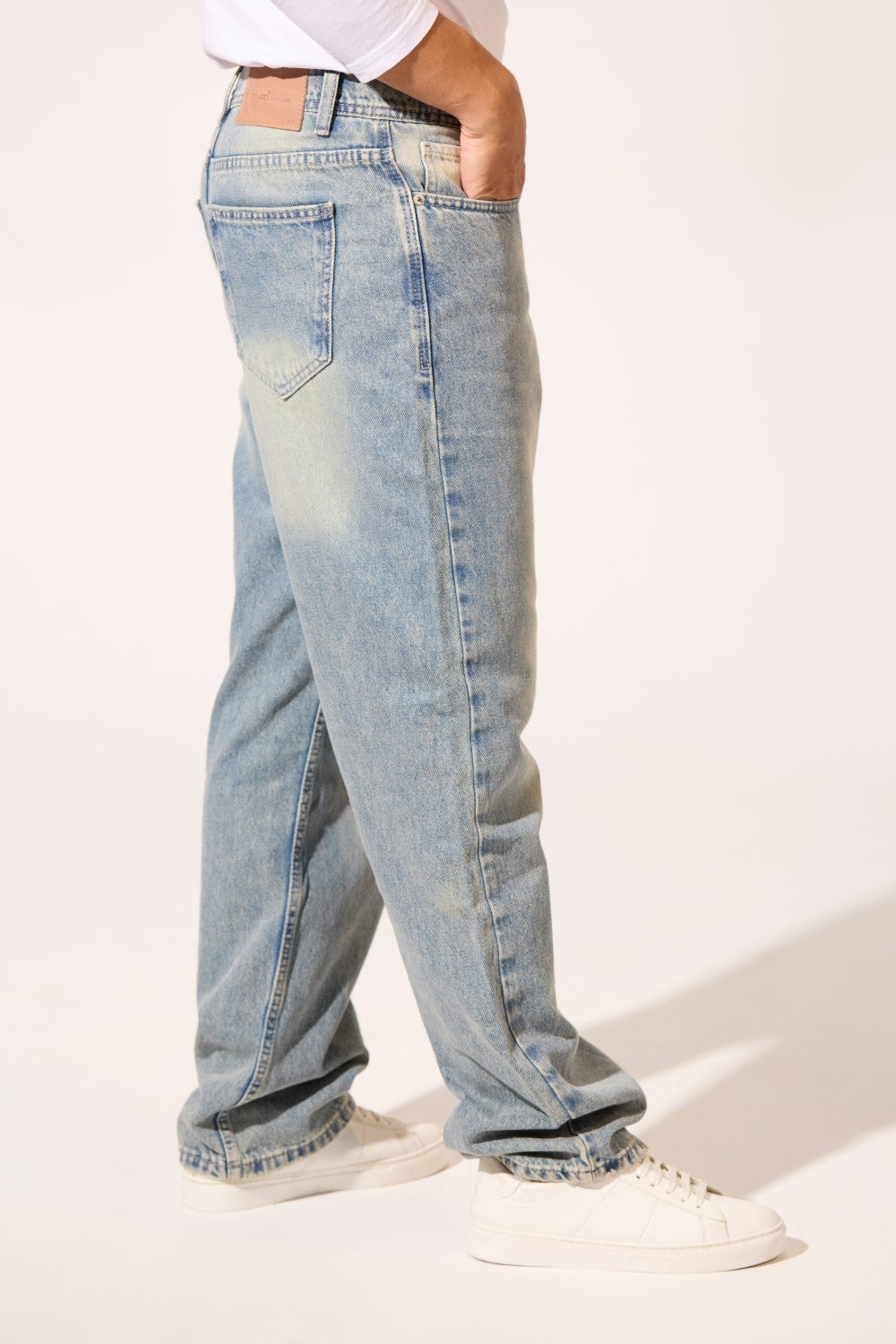 Men’s Denim Distressed Rip Pants