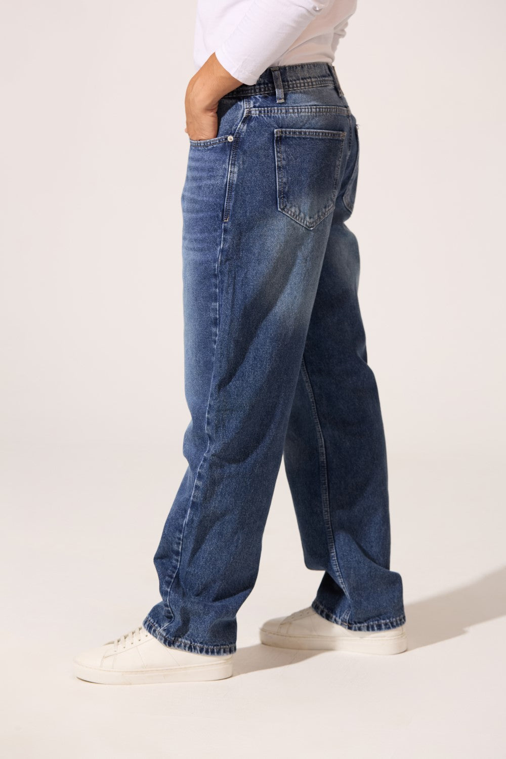 Men’s Denim Distressed Rip Pants