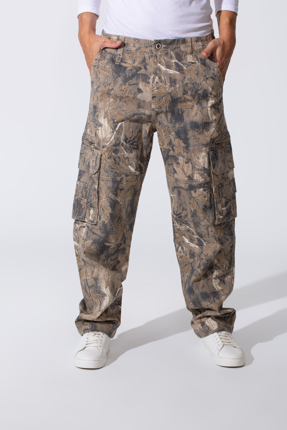 Cargo Army Gabardine Men Trousers