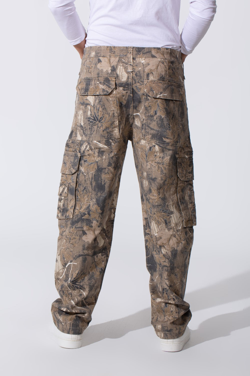 Cargo Army Gabardine Men Trousers