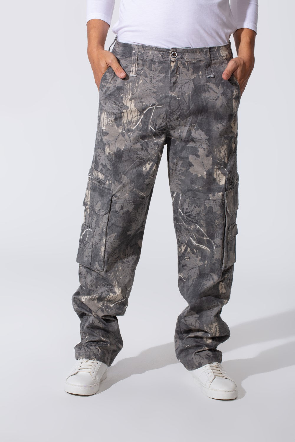 Cargo Army Gabardine Men Trousers