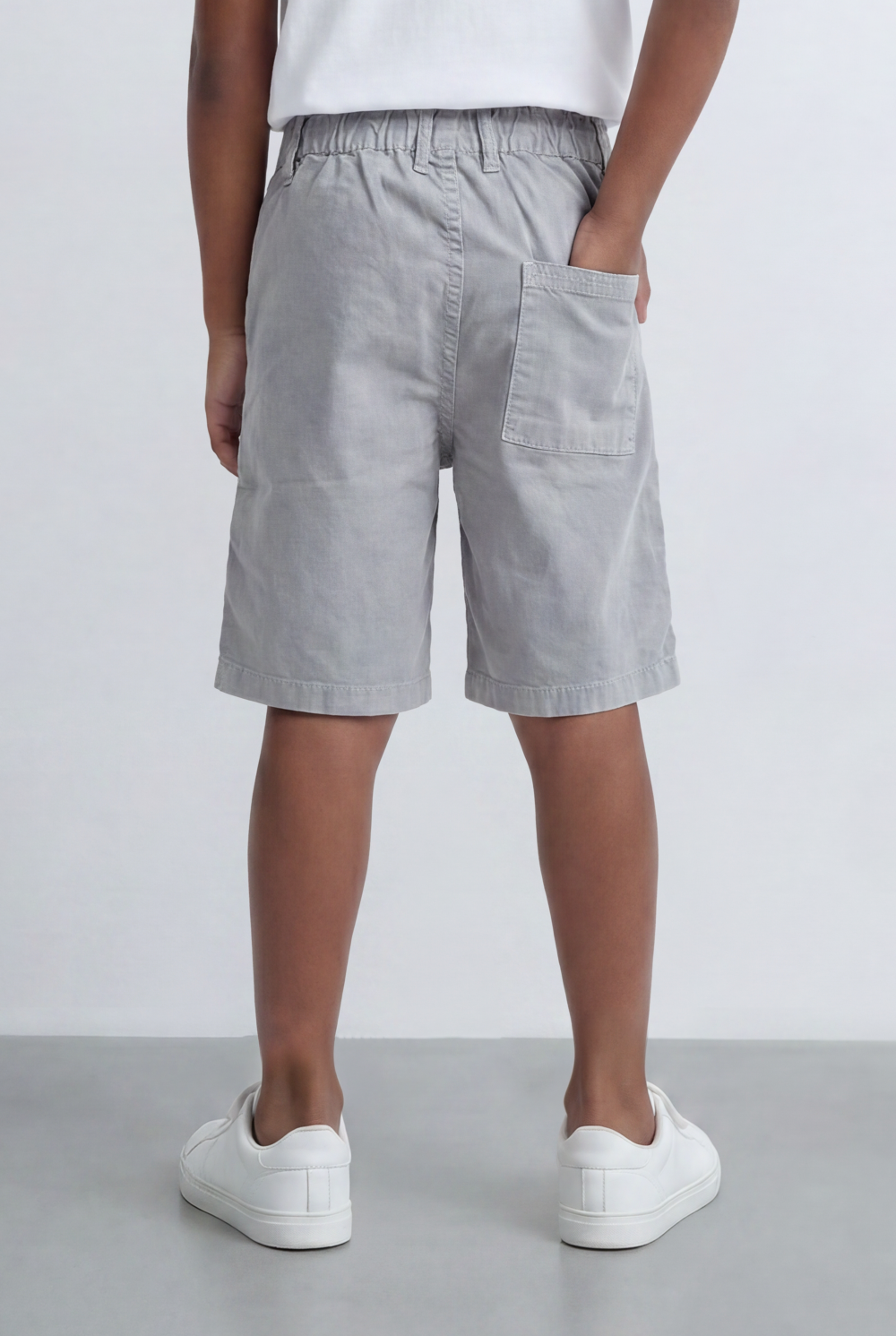 Boy's Utility Shorts With Adjustable Belt