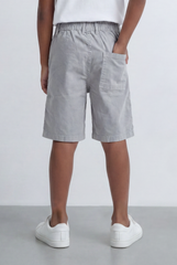 Boy's Utility Shorts With Adjustable Belt