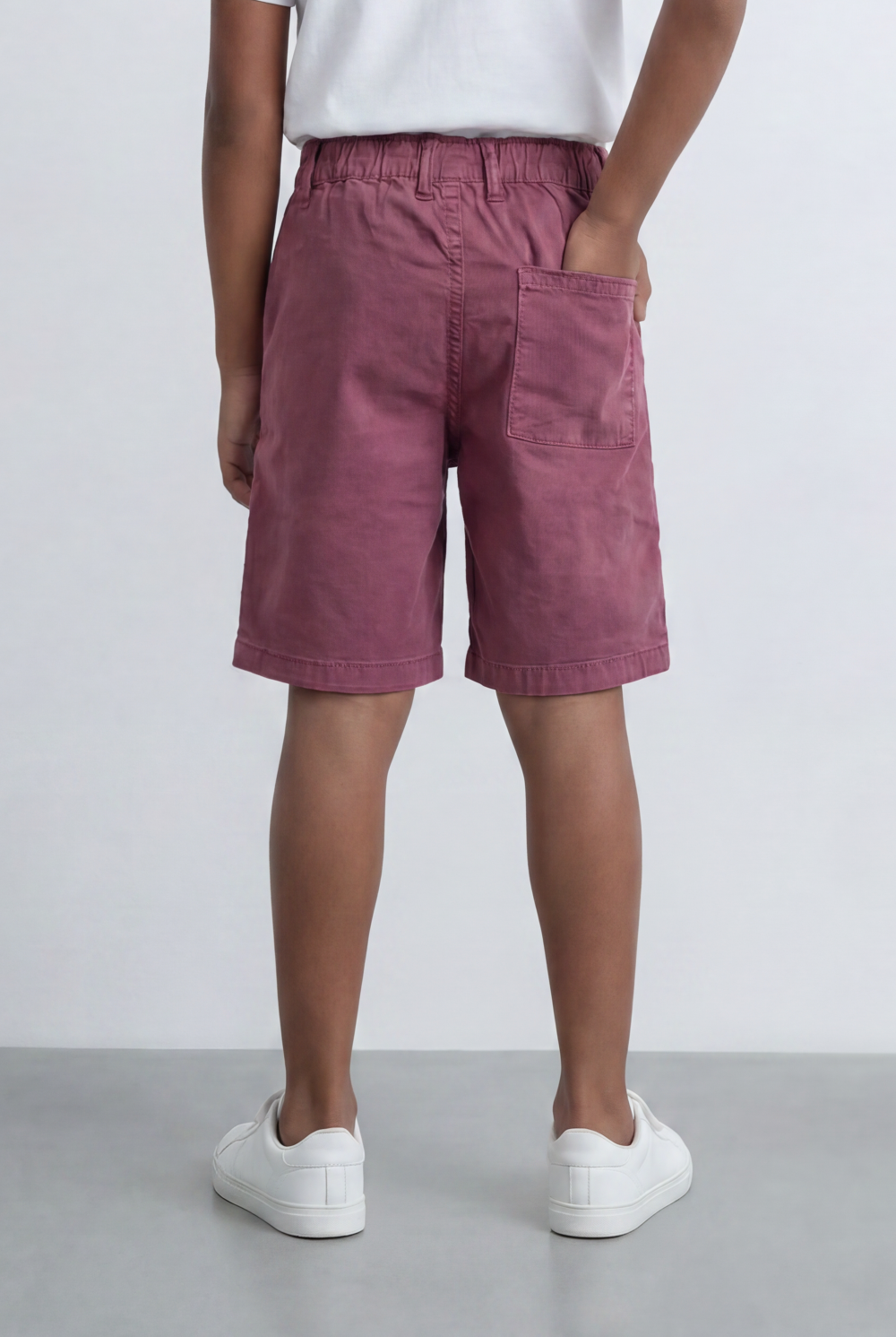 Boy's Utility Shorts With Adjustable Belt
