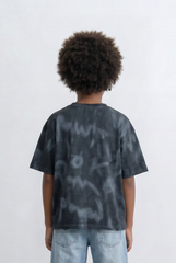 Boy's Graffiti Wash T-Shirt Casual Style