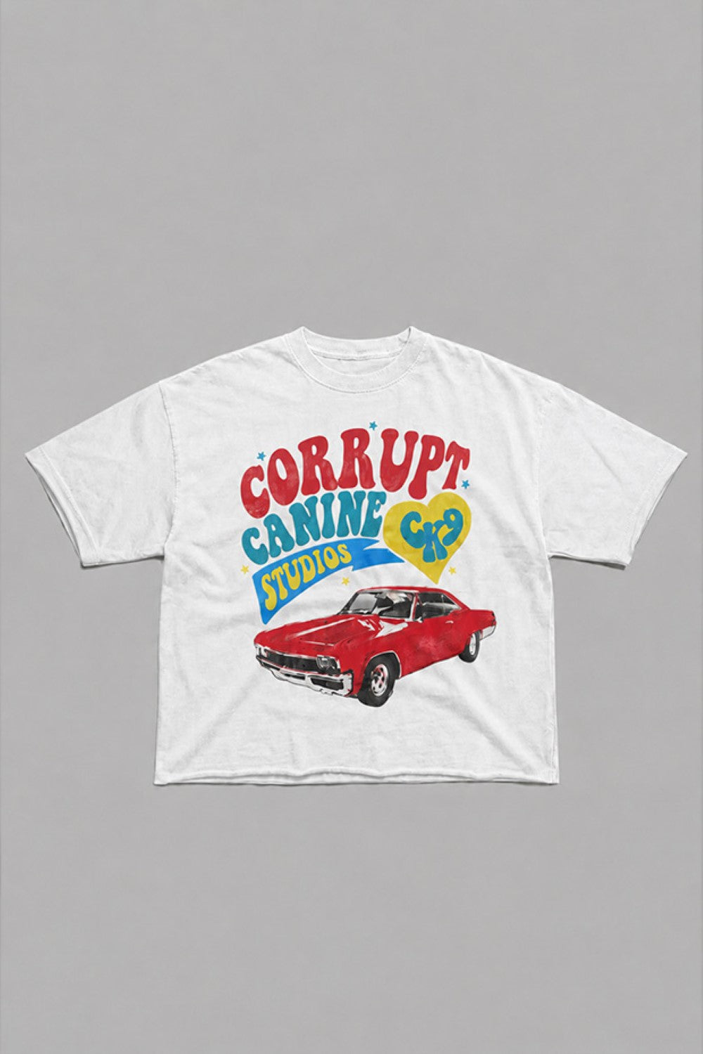 Men's Vintage Graphic white Oversized T-Shirt | Tomatos