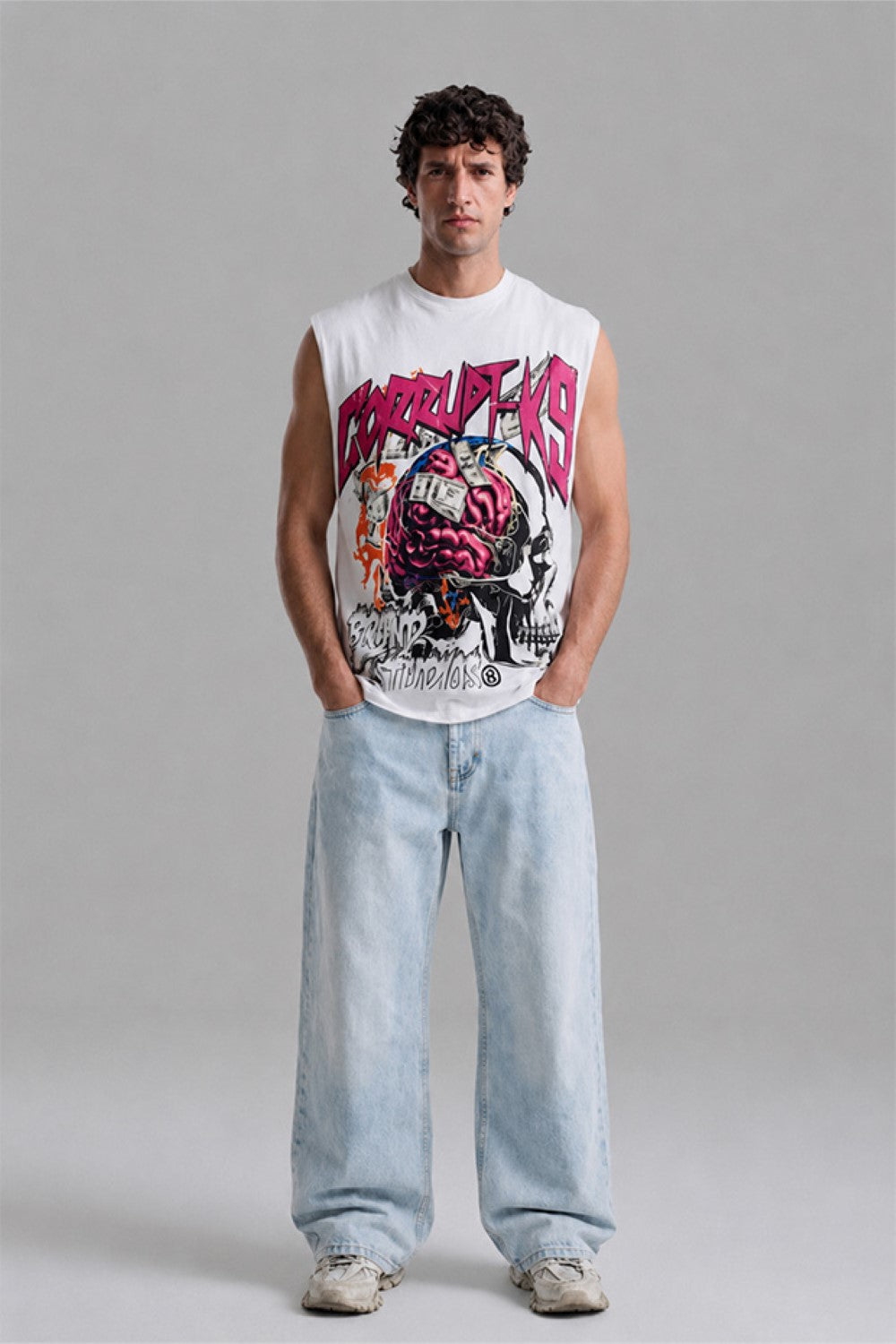 Men’s Graphic Sleeveless Tank Top
