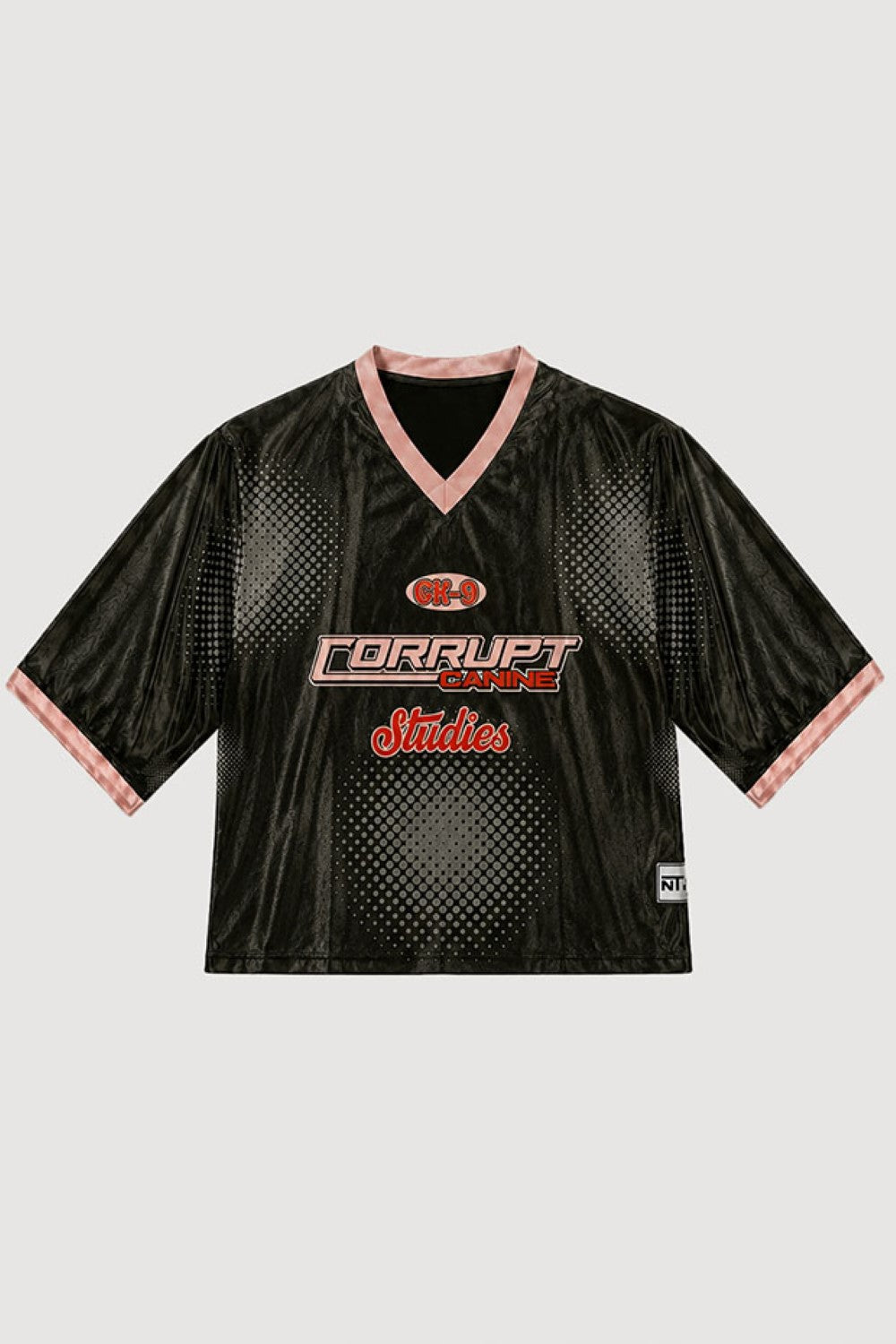 Men’s Oversized Y2K V-Neck Jersey