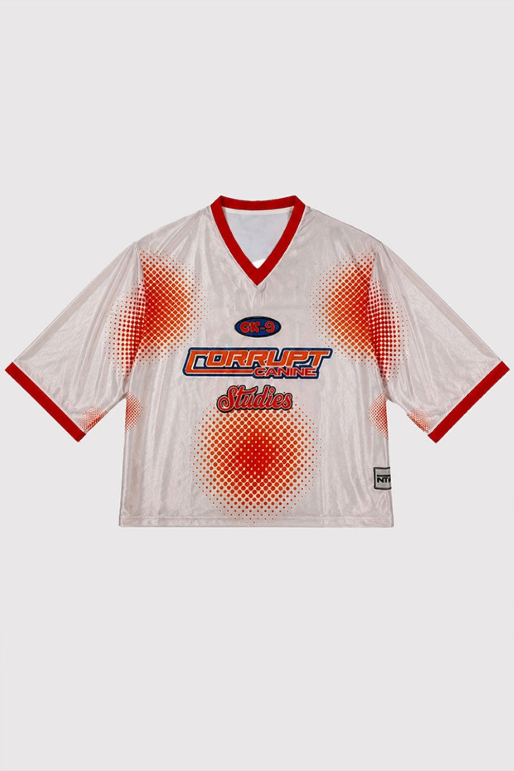 Men’s Oversized Y2K V-Neck Jersey