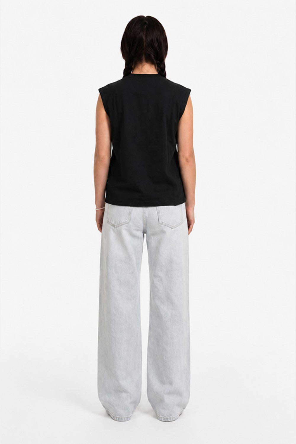 Men’s Oversized Streetwear Graphic Sleeveless T-Shirt